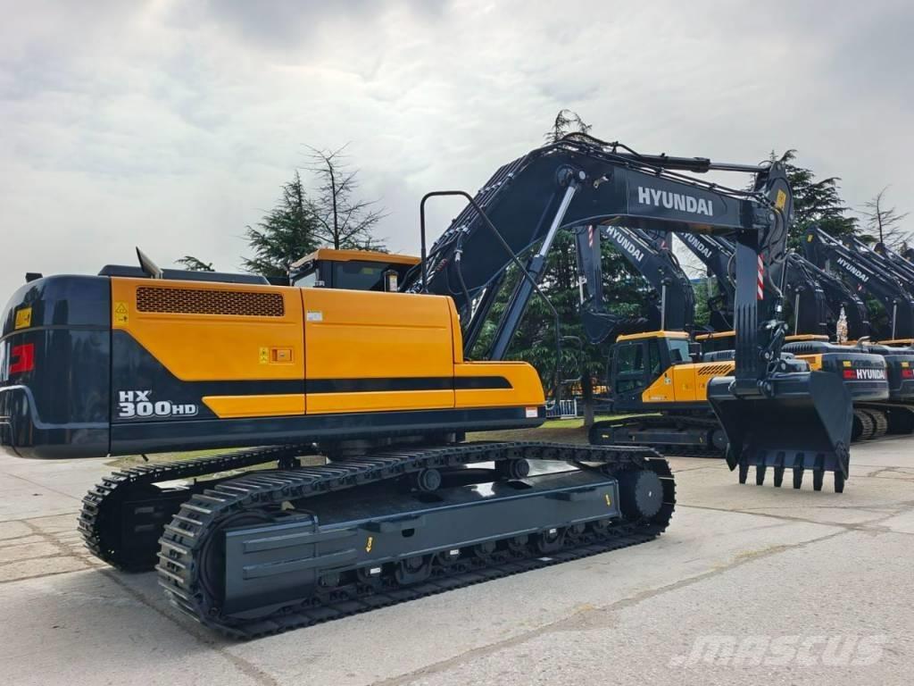 Hyundi HX300 Paletli ekskavatörler