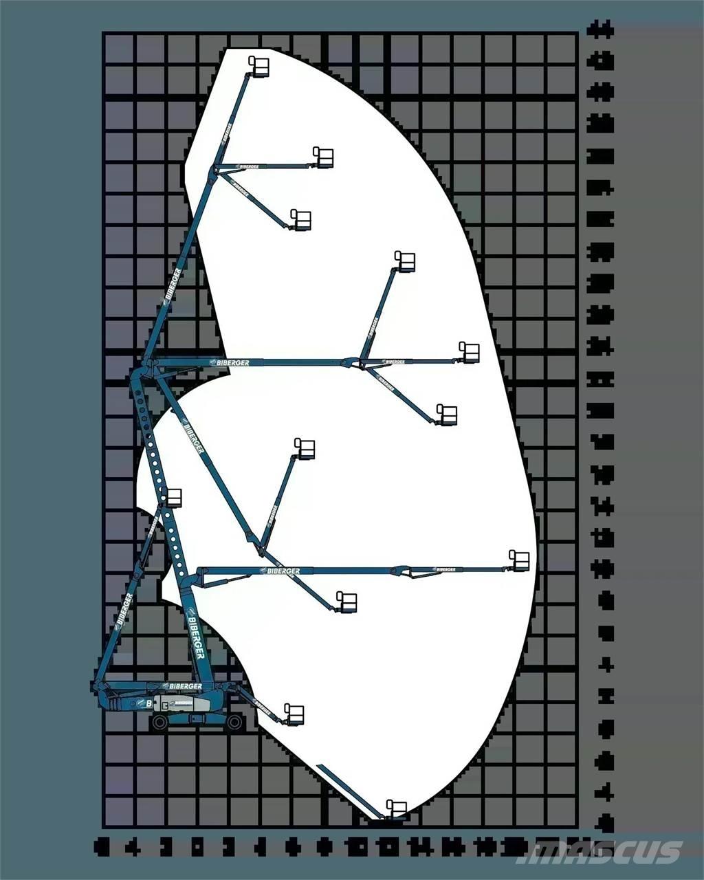 Genie ZX 135 Körüklü personel platformları