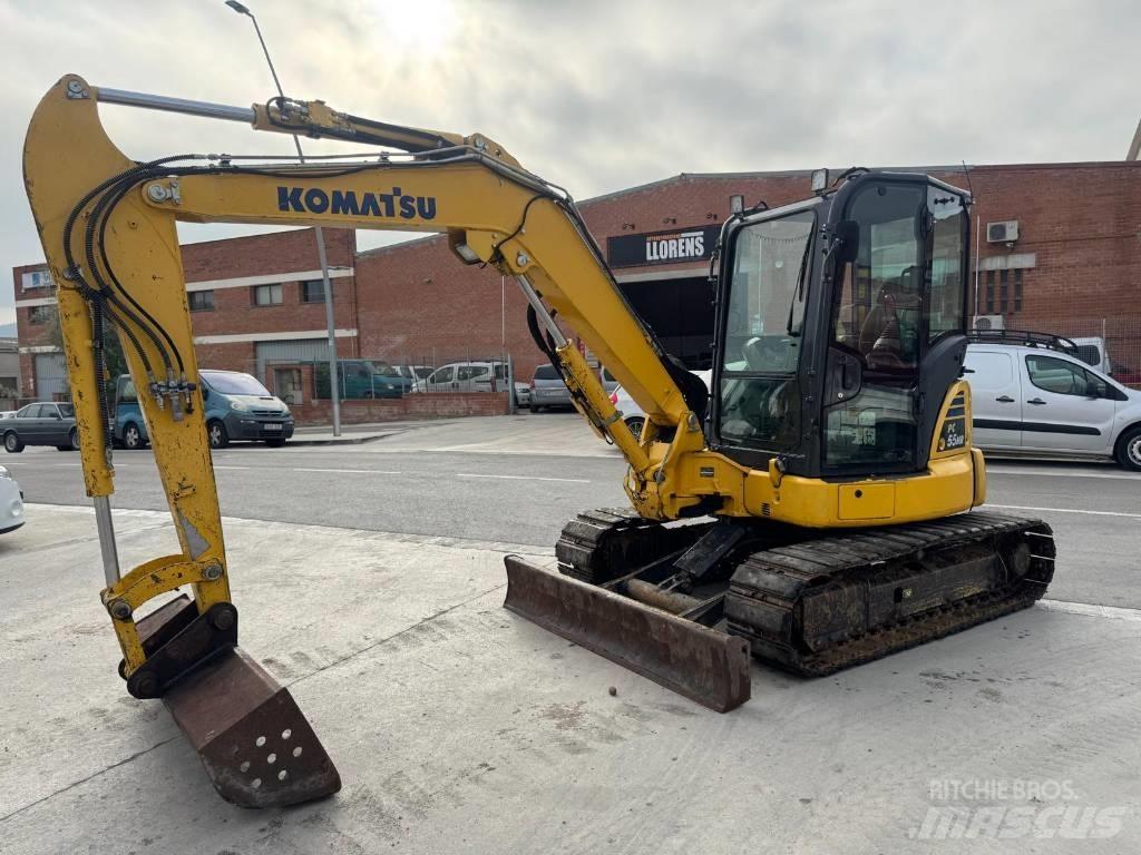 Komatsu PC 55 MR Paletli ekskavatörler
