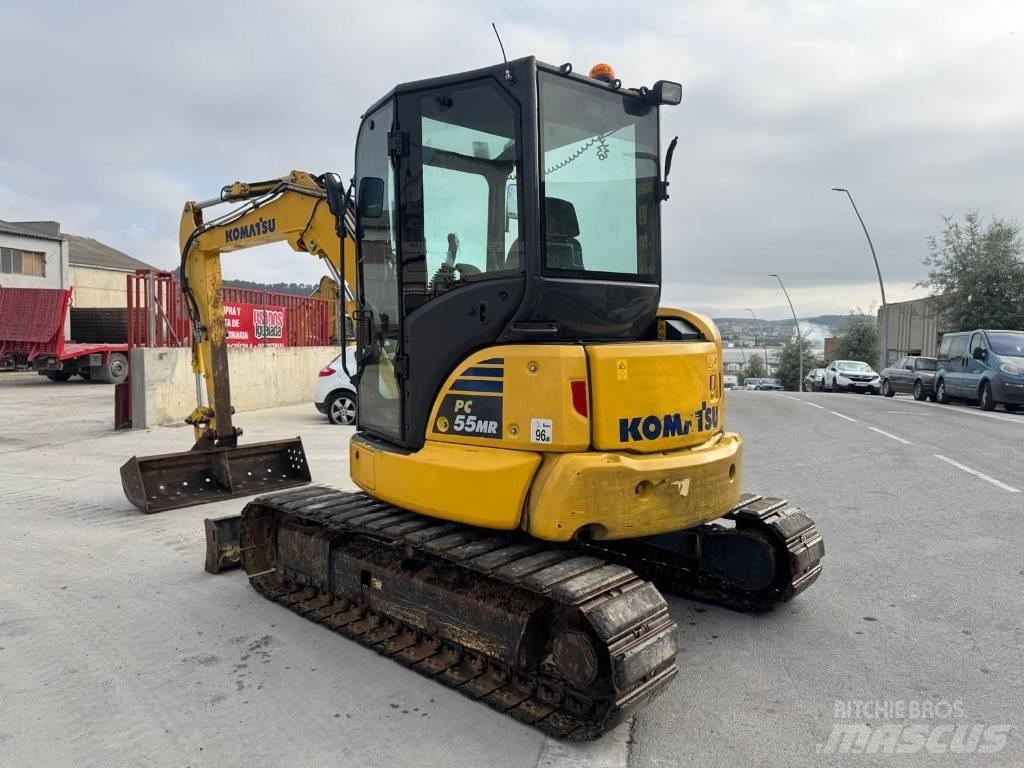 Komatsu PC 55 MR Paletli ekskavatörler