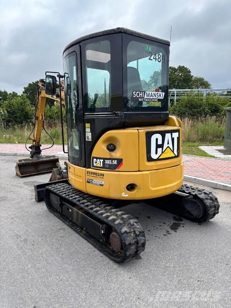 CAT 303.5E2 Mini ekskavatörler, 7 tona dek