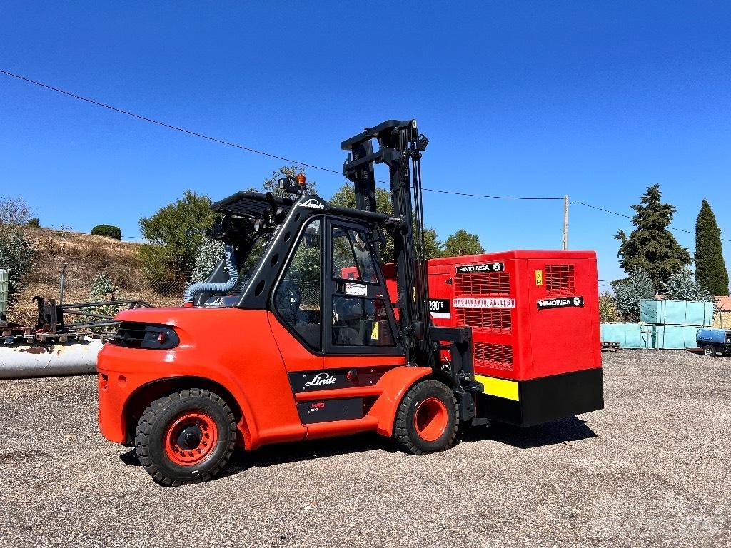 Linde H 80 Dizel forkliftler
