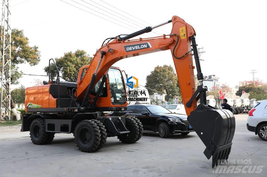 Develon DX125W Lastik tekerli ekskavatörler