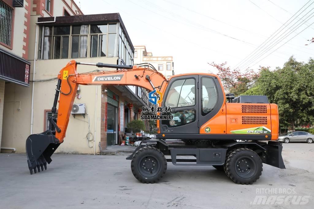 Develon DX125W Lastik tekerli ekskavatörler