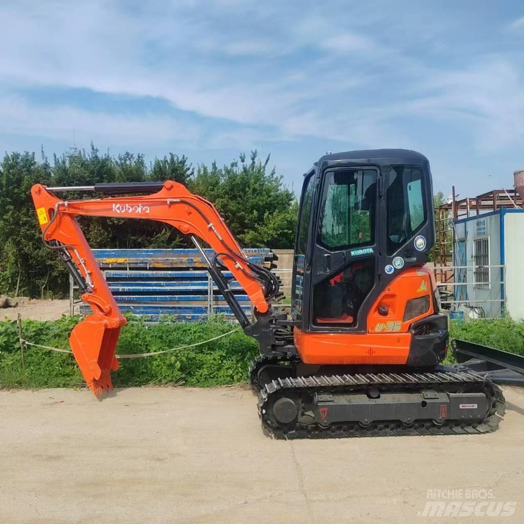 Kubota U 35 Mini ekskavatörler, 7 tona dek
