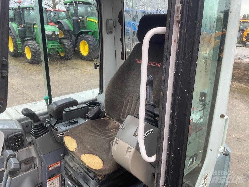 Takeuchi TB 250 Mini ekskavatörler, 7 tona dek