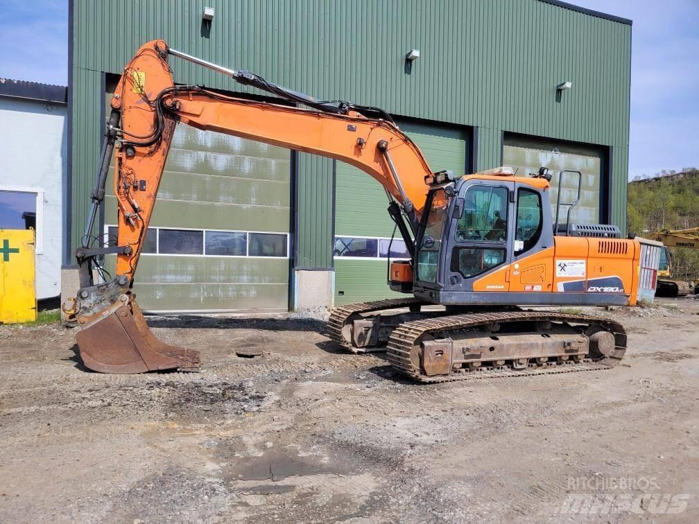 Doosan DX 180 LC Paletli ekskavatörler