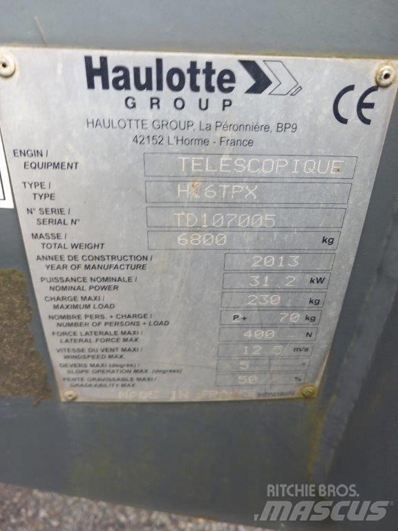 Haulotte H 16 TPX Teleskopik personel platformları