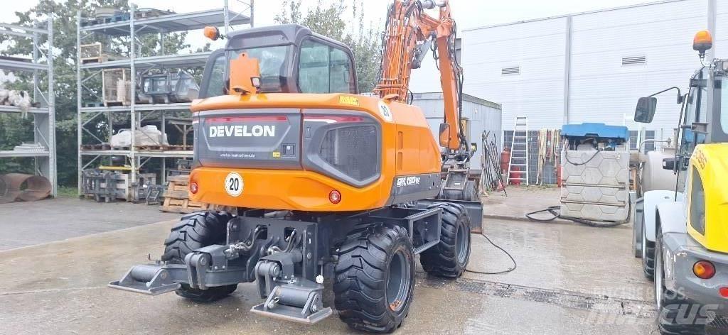 Doosan DX 100 W-7 Lastik tekerli ekskavatörler