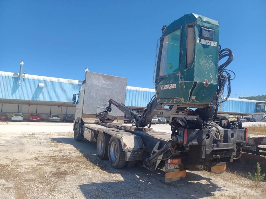Volvo FH 540 6X4 Tomruk vinçleri