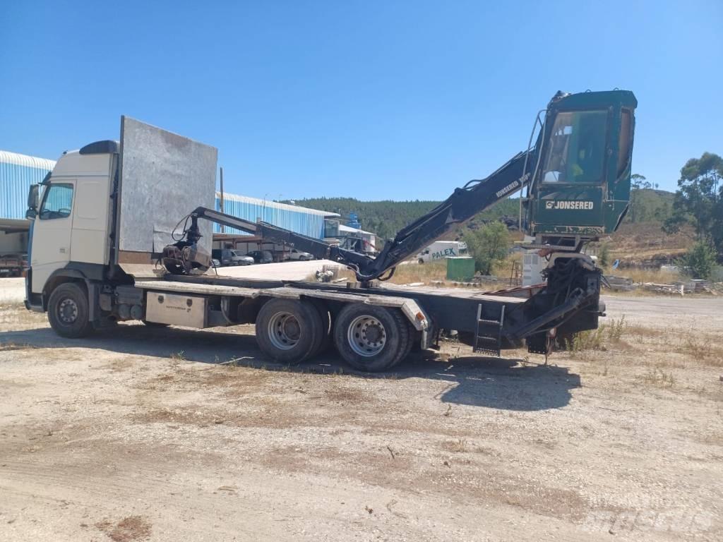 Volvo FH 540 6X4 Tomruk vinçleri