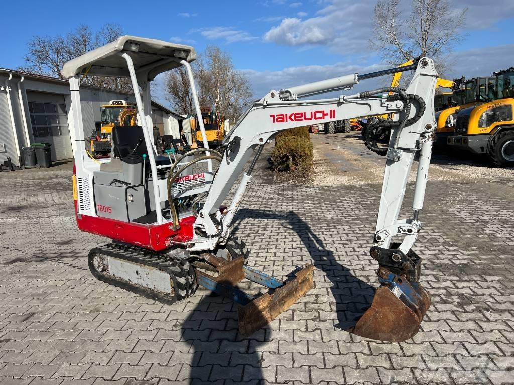 Takeuchi TB015 Mini ekskavatörler, 7 tona dek