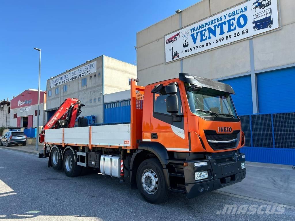 Iveco Stralis 420 Araç üzeri vinçler