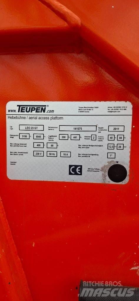 Teupen LEO23GT Körüklü personel platformları
