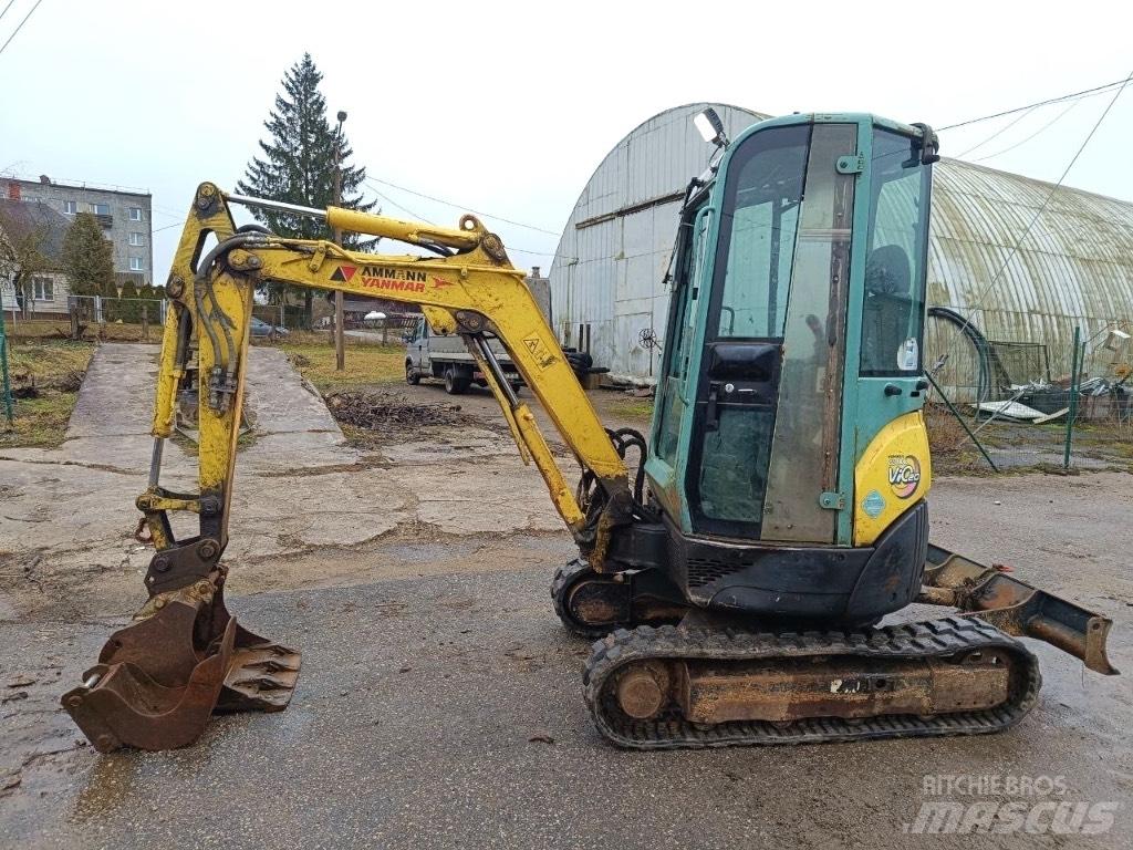 Yanmar Vio 20 Mini ekskavatörler, 7 tona dek