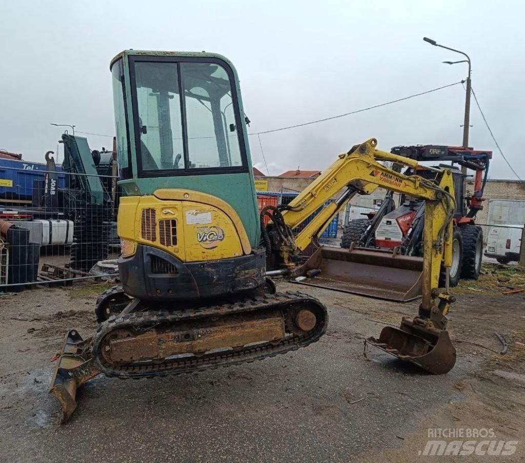 Yanmar Vio 20 Mini ekskavatörler, 7 tona dek