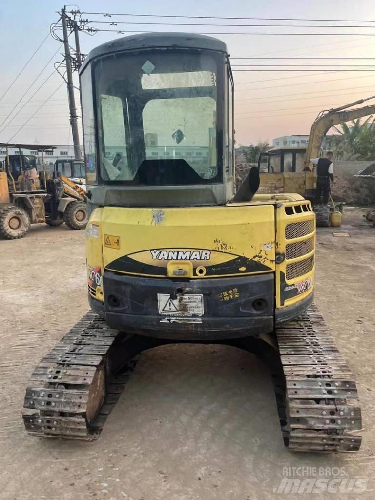 Yanmar Vio 55 Mini ekskavatörler, 7 tona dek
