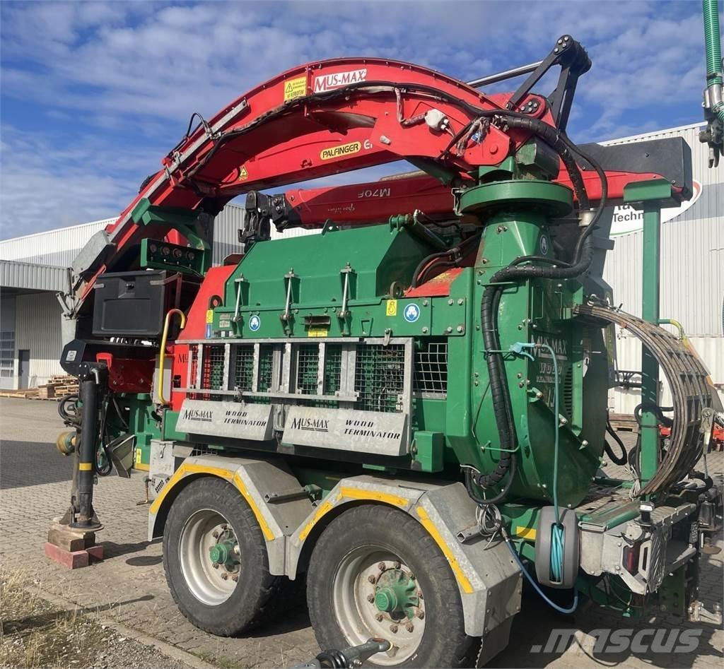 Mus-Max WT 11 Z Ağaç öğütücüler