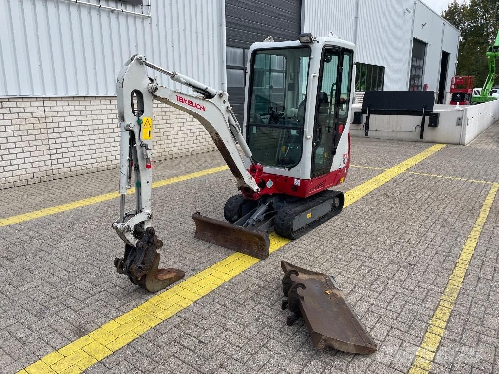 Takeuchi TB 216 Mini ekskavatörler, 7 tona dek