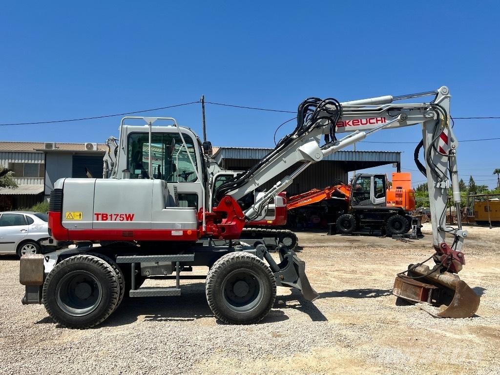 Takeuchi TB 175 W Lastik tekerli ekskavatörler