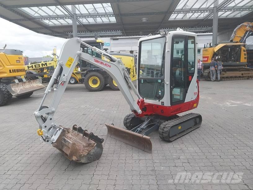 Takeuchi TB 216 A Mini ekskavatörler, 7 tona dek