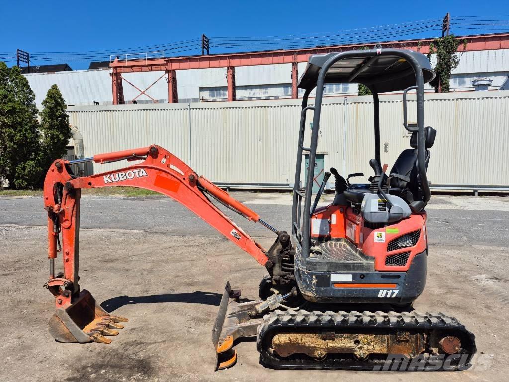 Kubota U 17 Mini ekskavatörler, 7 tona dek