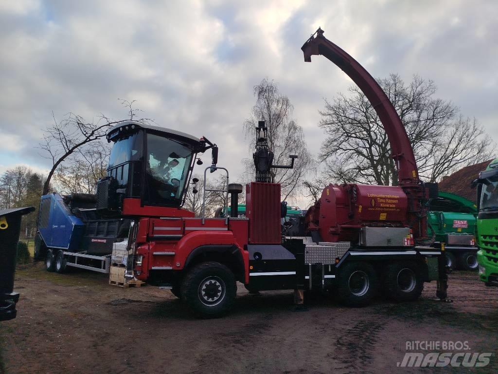 JENZ HEM 593 R-Cobra Ağaç öğütücüler