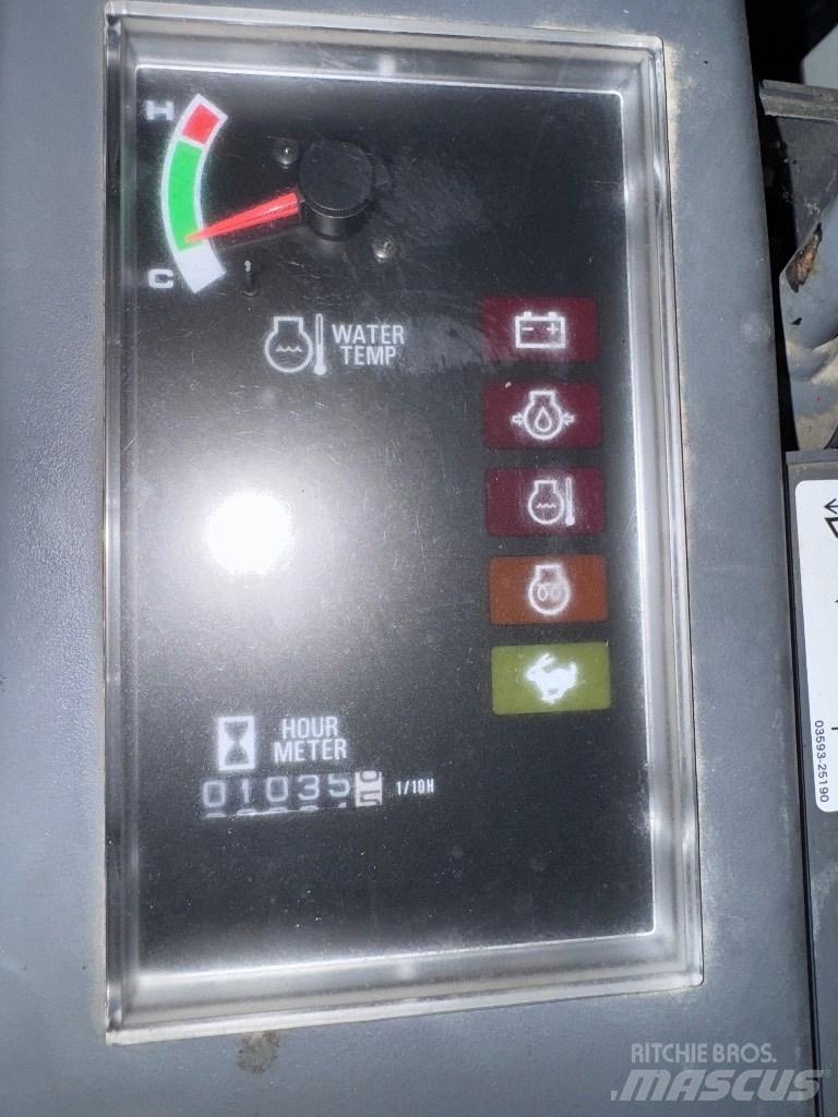 Takeuchi TB 219 Mini ekskavatörler, 7 tona dek