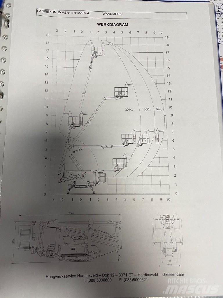 Imer IMR 19B Körüklü personel platformları