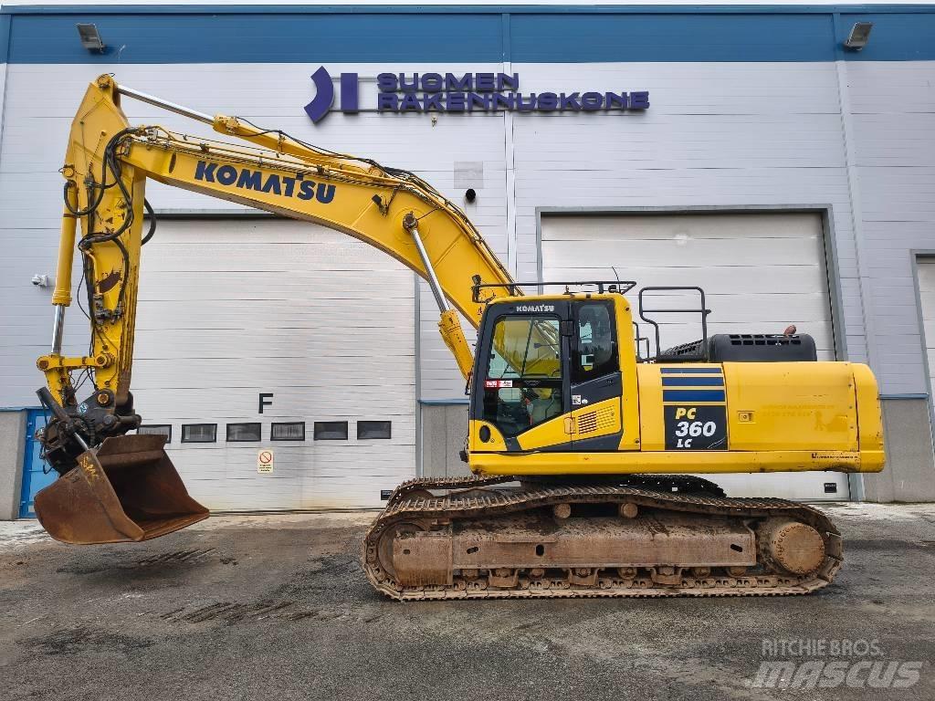 Komatsu PC 360 LC-10 Paletli ekskavatörler