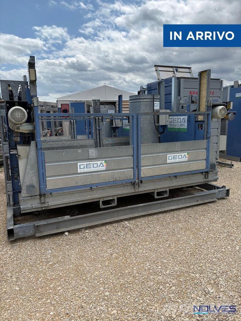Geda 1500Z/ZP Diger lift ve platformlar
