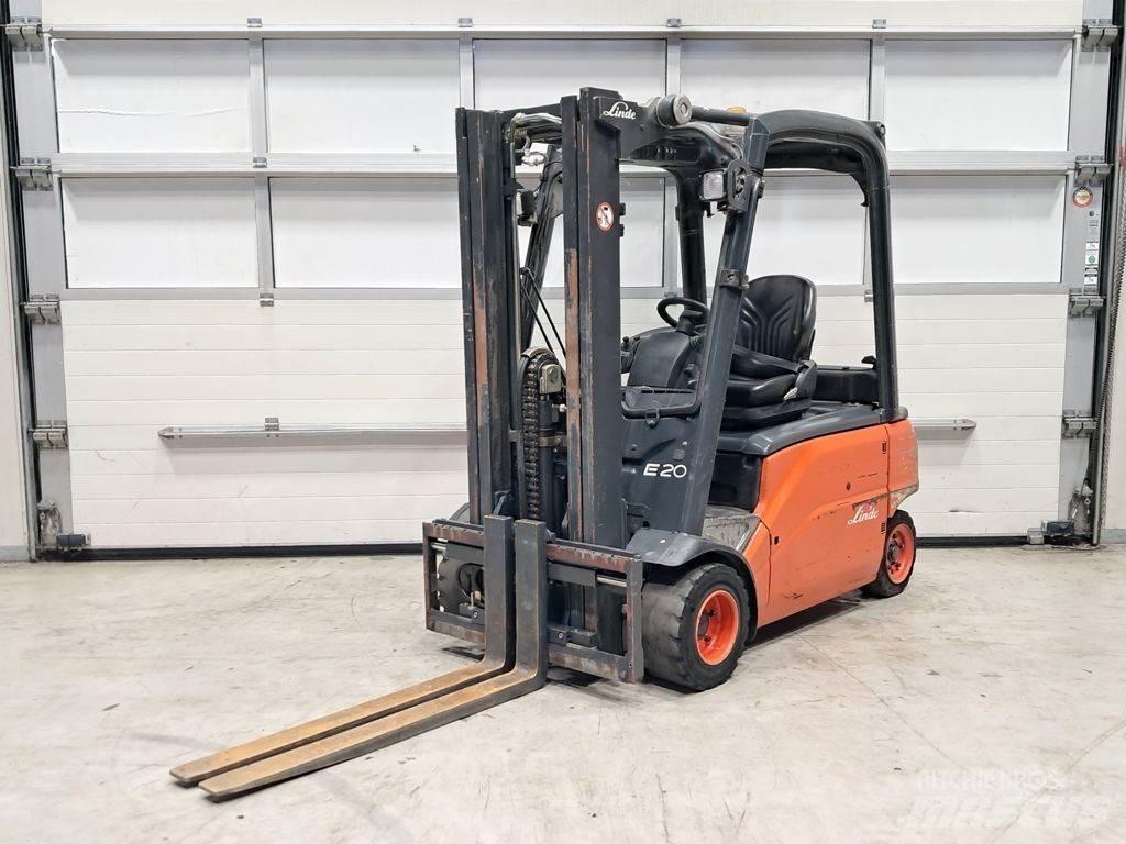 Linde E20PL-01 Elektrikli forkliftler