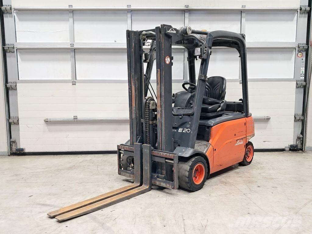 Linde E20PL-01 Elektrikli forkliftler