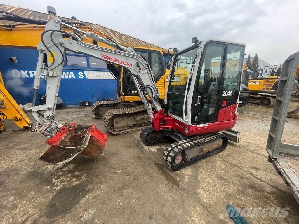 Takeuchi TB230 V3 Mini ekskavatörler, 7 tona dek