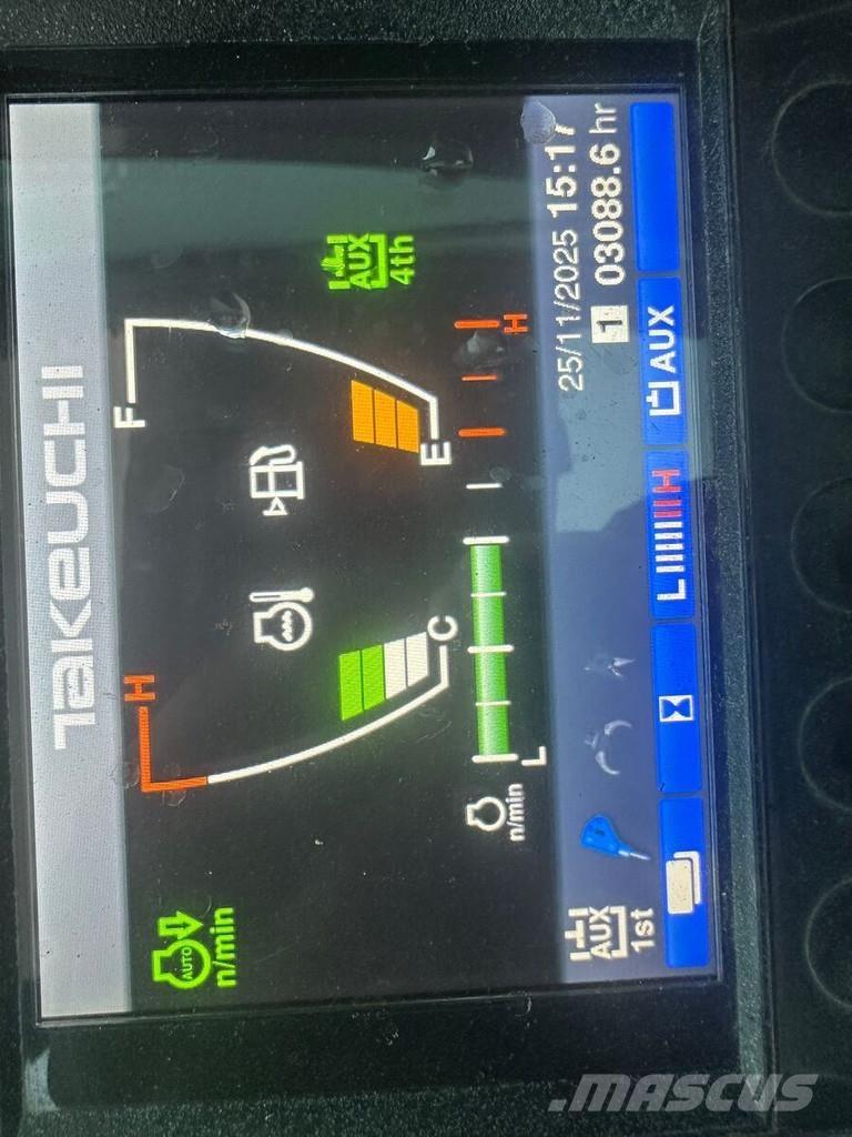 Takeuchi TB230 V3 Mini ekskavatörler, 7 tona dek