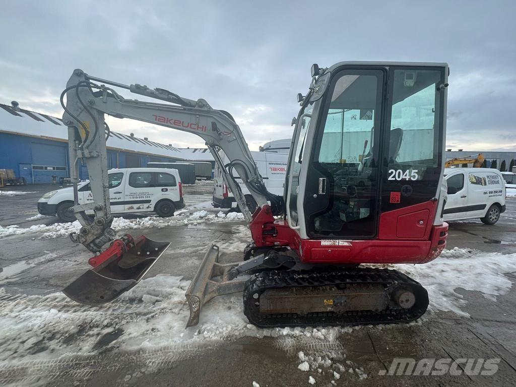 Takeuchi TB230 V3 Mini ekskavatörler, 7 tona dek