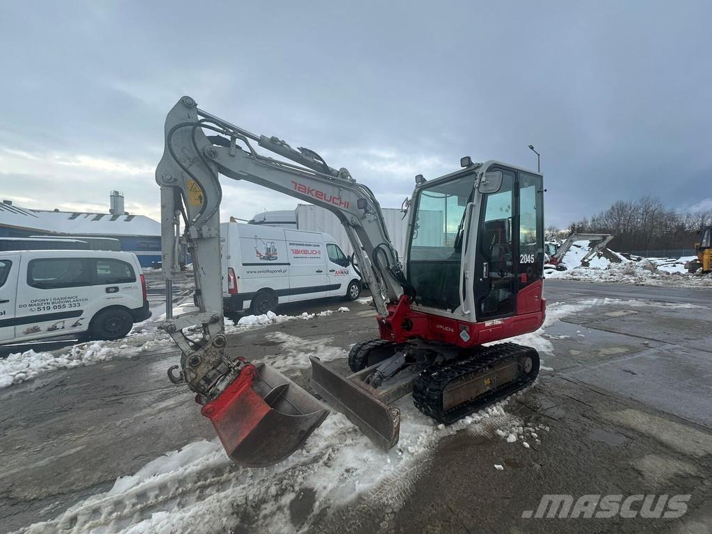 Takeuchi TB230 V3 Mini ekskavatörler, 7 tona dek