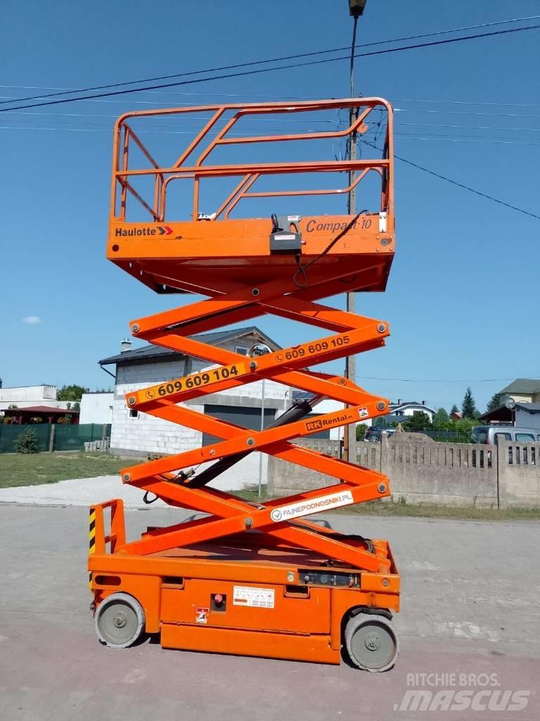 Haulotte Compact 10 Makasli platformlar