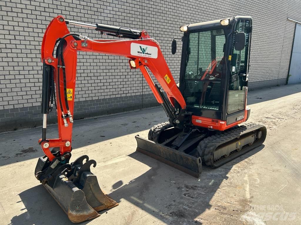 Kubota U 27-4 Mini ekskavatörler, 7 tona dek