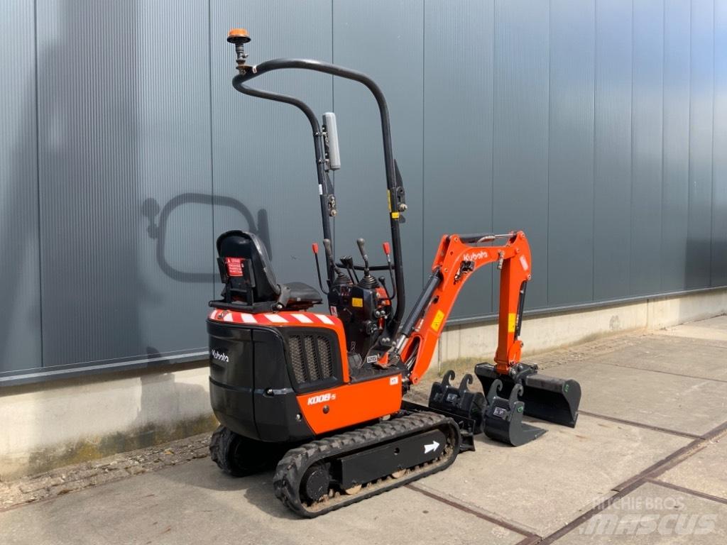 Kubota K008-5 Mini ekskavatörler, 7 tona dek