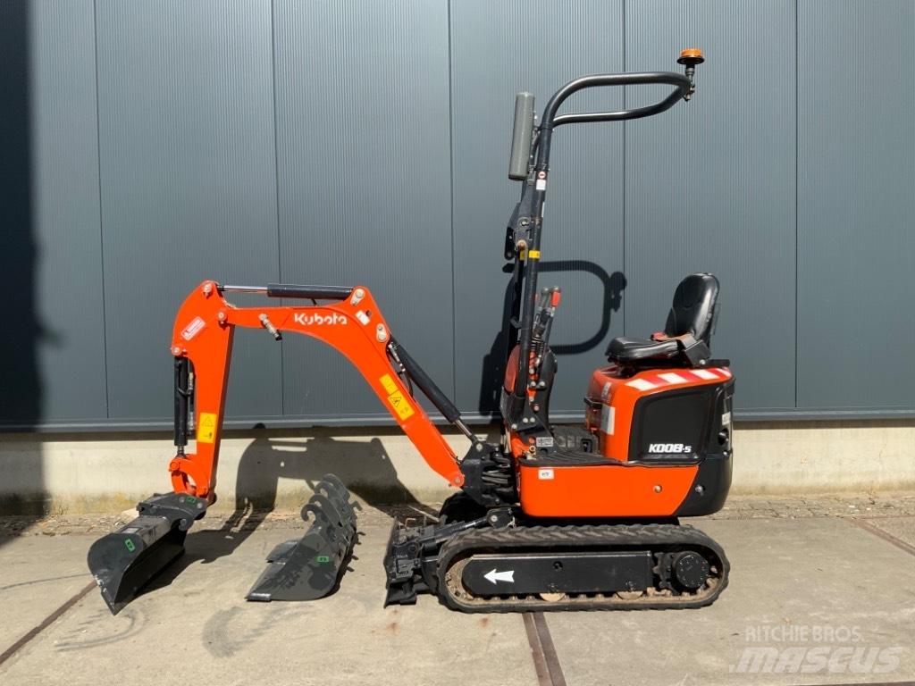 Kubota K008-5 Mini ekskavatörler, 7 tona dek
