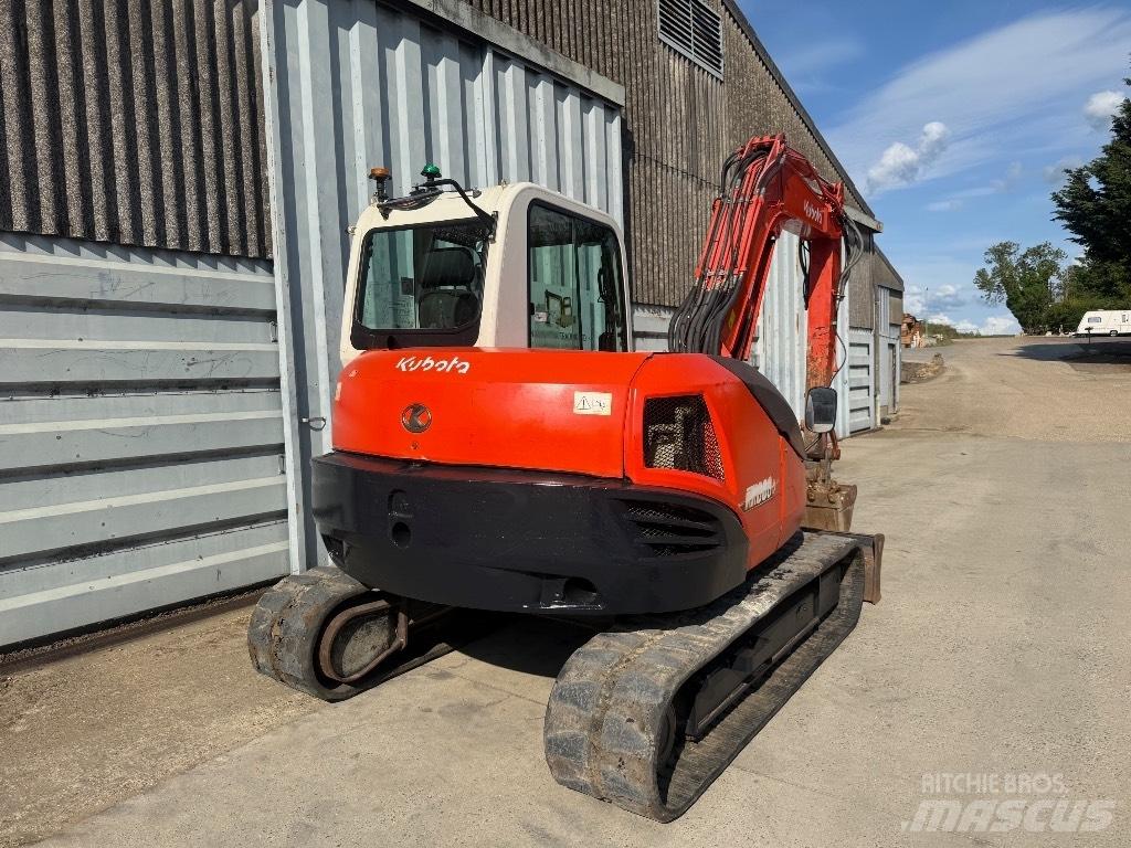 Kubota KX 080 Midi ekskavatörler 7 - 12 t