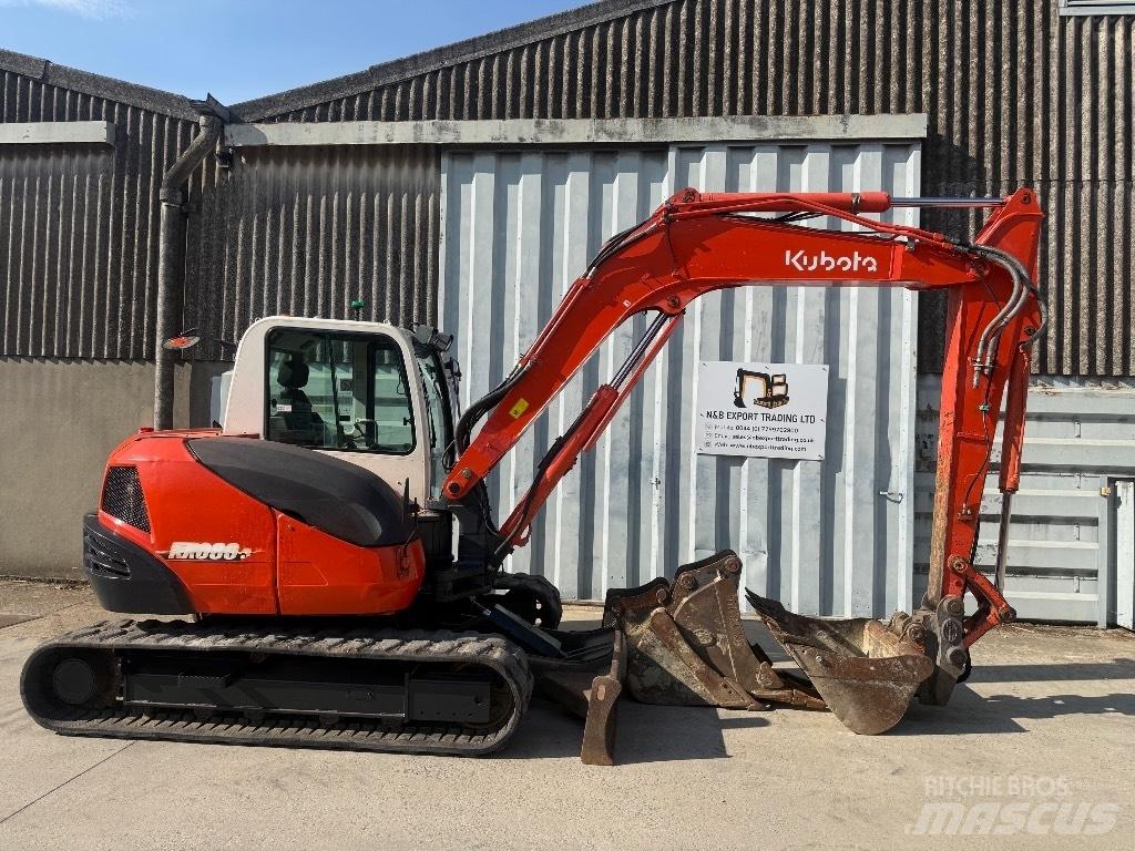 Kubota KX 080 Midi ekskavatörler 7 - 12 t