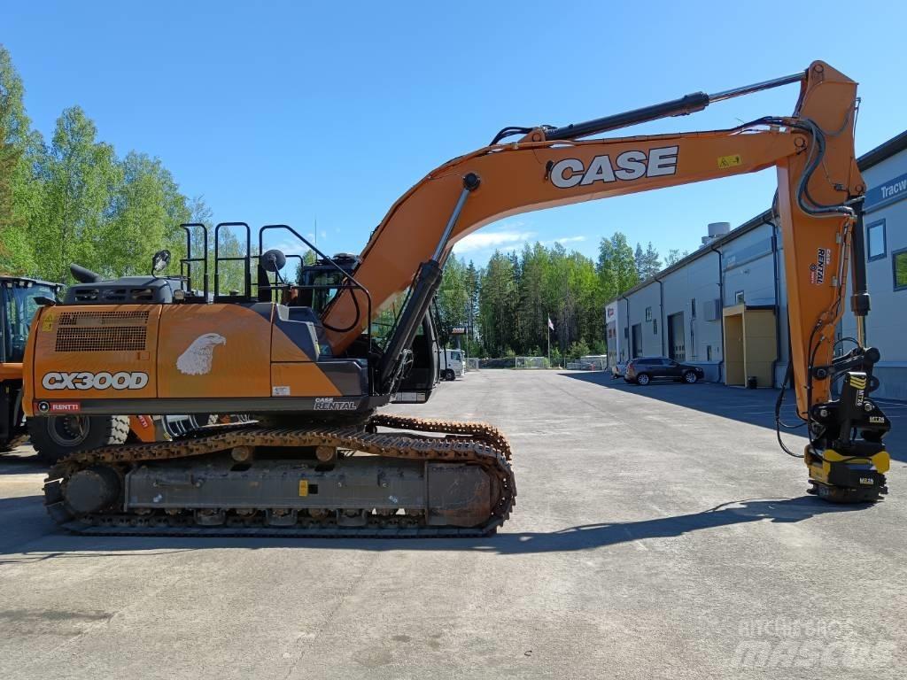 CASE CX 300 D Paletli ekskavatörler