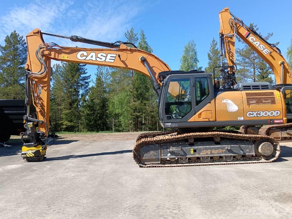 CASE CX 300 D Paletli ekskavatörler