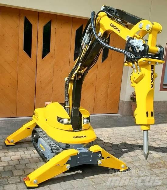 Brokk 110 Mini ekskavatörler, 7 tona dek