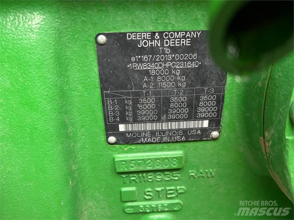 John Deere 8R340 Traktörler