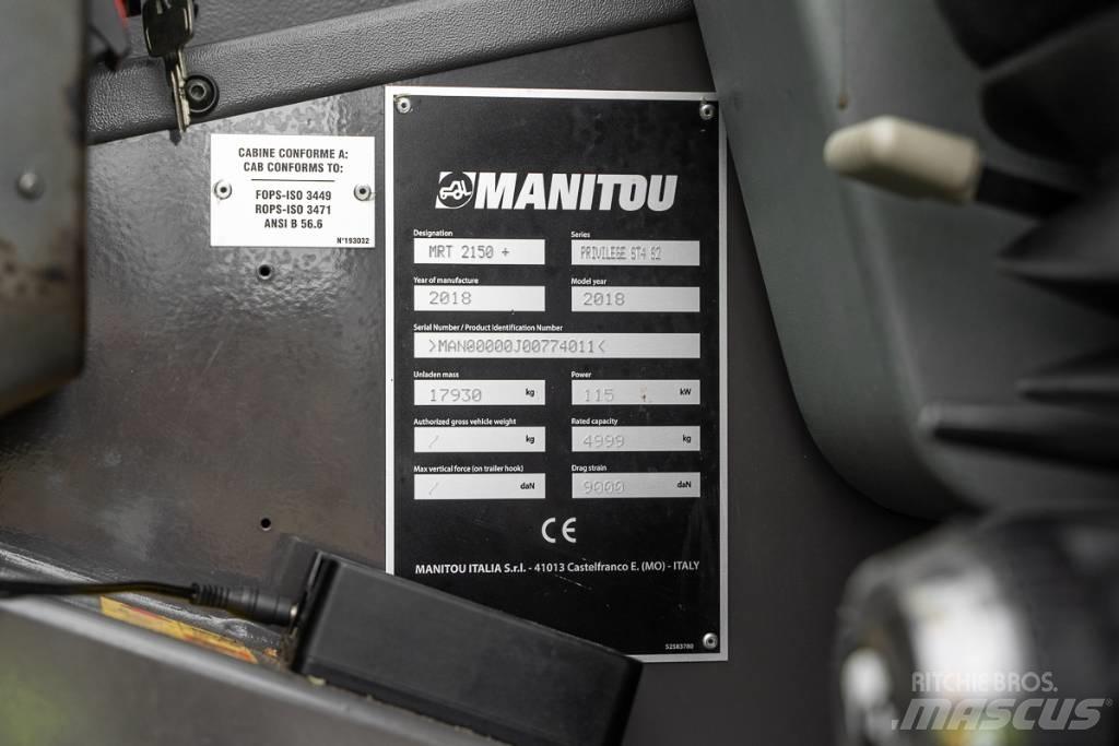 Manitou MRT 2150 Teleskopik yükleyiciler