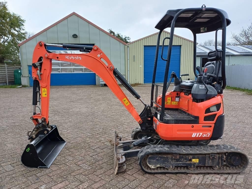 Kubota U 17-3 Mini ekskavatörler, 7 tona dek