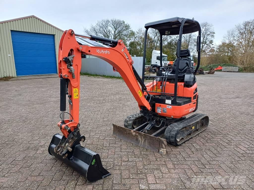 Kubota U 17-3 Mini ekskavatörler, 7 tona dek